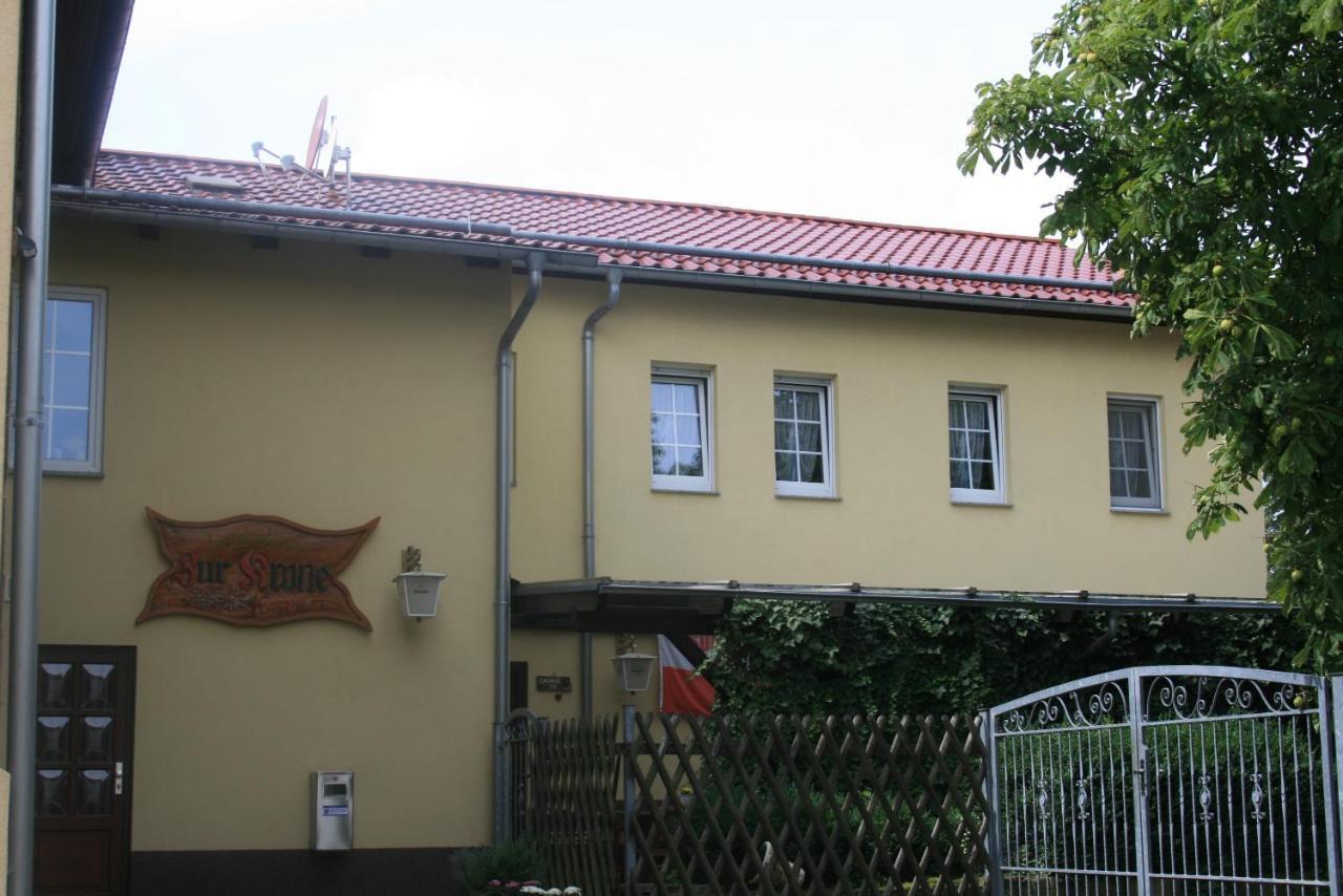 Hotel Pension Zur Krone Eisenach Zewnętrze zdjęcie